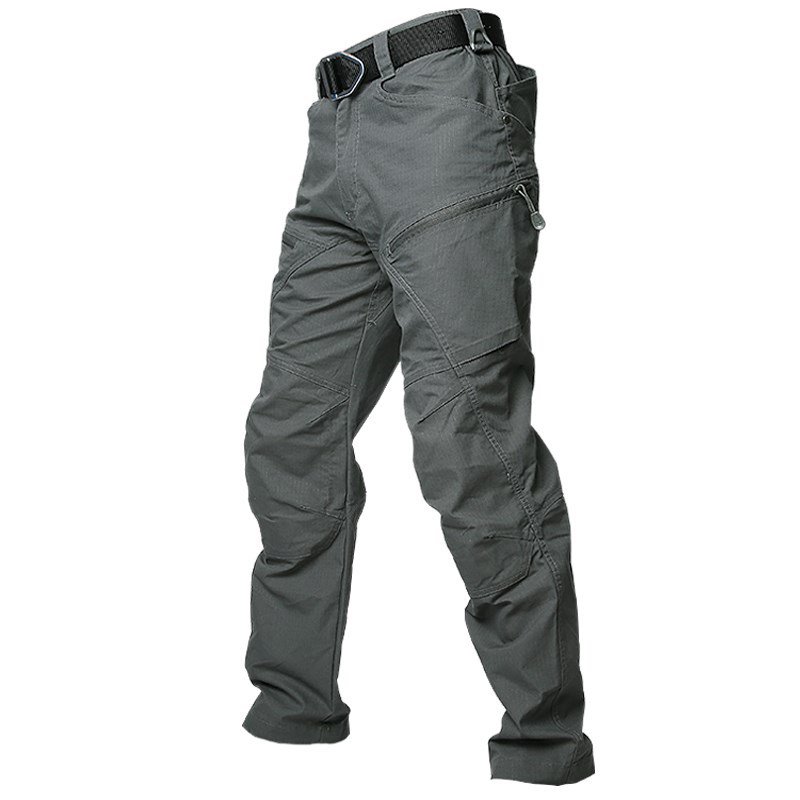 Men's Rib Stop Waterproof Outdoor Tactical Trousers Pants Sport Fans Combat Pant Hiking Hunting Worker Cargo Pant