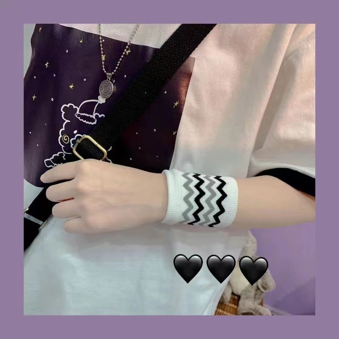 summer wrist-covered cuffcases covering scars on arms and wrist-protective activities for sweating women ins