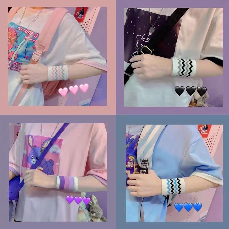 summer wrist-covered cuffcases covering scars on arms and wrist-protective activities for sweating women ins