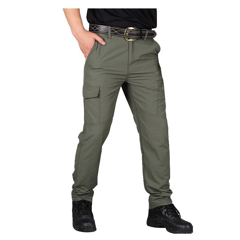 Men's Quickly Dry outdoor Tactical Pants Leisure Trousers Sport Fans Combat Pant Hiking Hunting Cargo Casual Pant