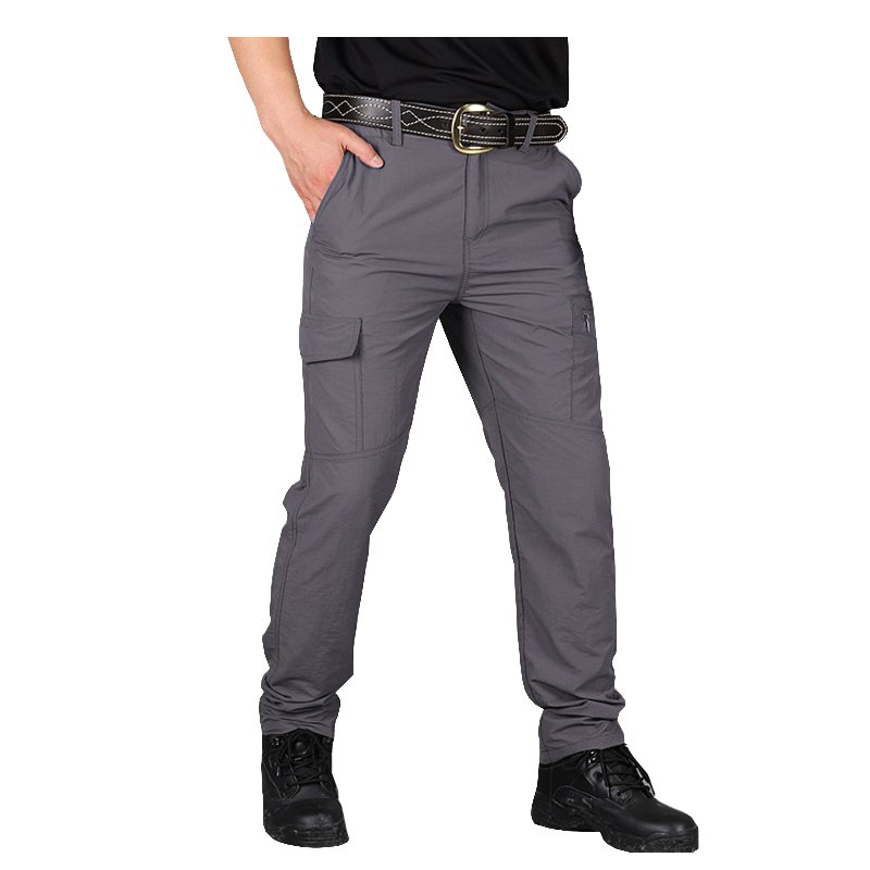 Men's Quickly Dry outdoor Tactical Pants Leisure Trousers Sport Fans Combat Pant Hiking Hunting Cargo Casual Pant