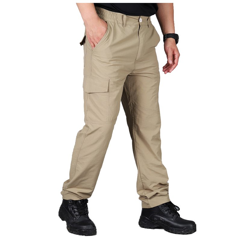 Men's Quickly Dry outdoor Tactical Pants Leisure Trousers Sport Fans Combat Pant Hiking Hunting Cargo Casual Pant