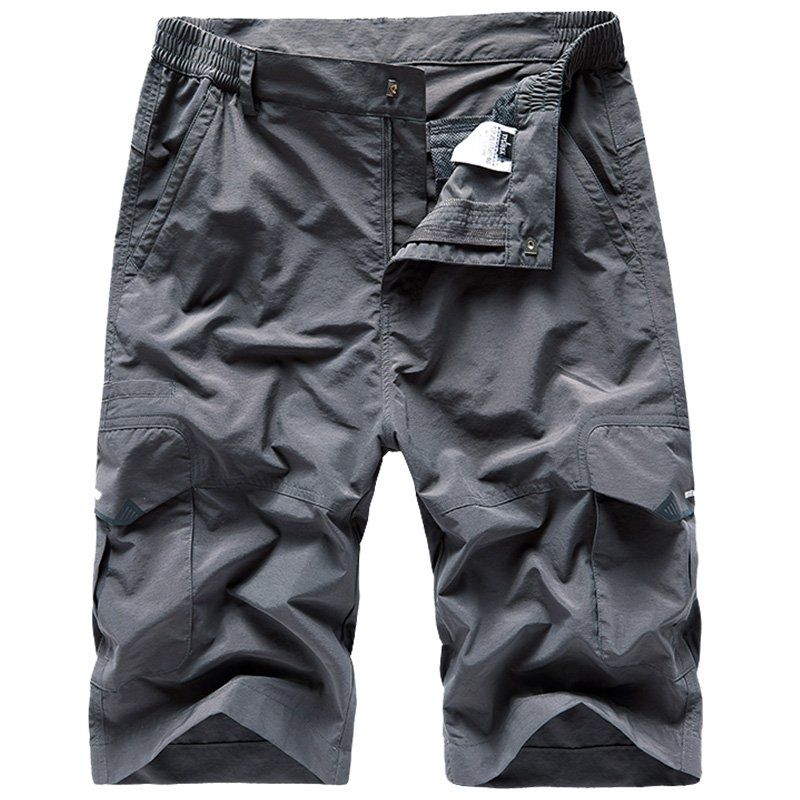 Men's Quick dry Short pants Waterproof Tactical Pants Combat Hiking Hunting Worker Cargo Summer Short Pant Trousers