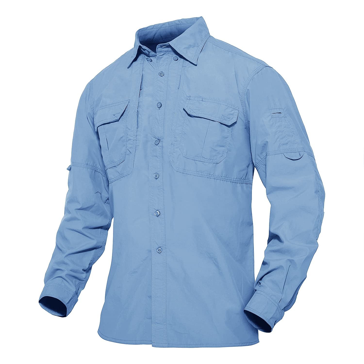 Clothing Manufacturer Outdoor Tactical Shirts With Good Quality, Cargo Shirts Quick Dry Nylon Fishing Hiking Shirts