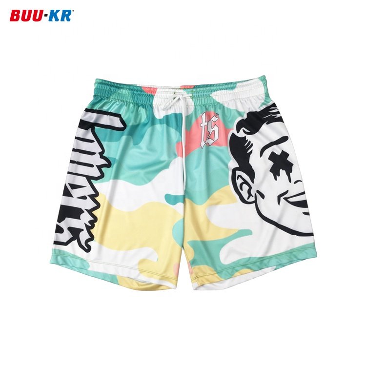 Buker Adult Shorts,Sublimation Mens High Oversize Tshirt Set Designer Running Hiking Shorts Mesh Zipper Pockets