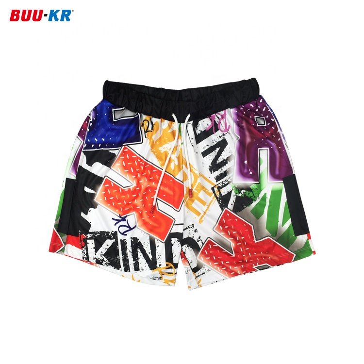 Buker Adult Shorts,Sublimation Mens High Oversize Tshirt Set Designer Running Hiking Shorts Mesh Zipper Pockets