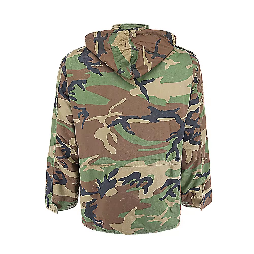 Customized factory supplier windproof camouflage Men's tactical dress winter jacket with hood OEM Service