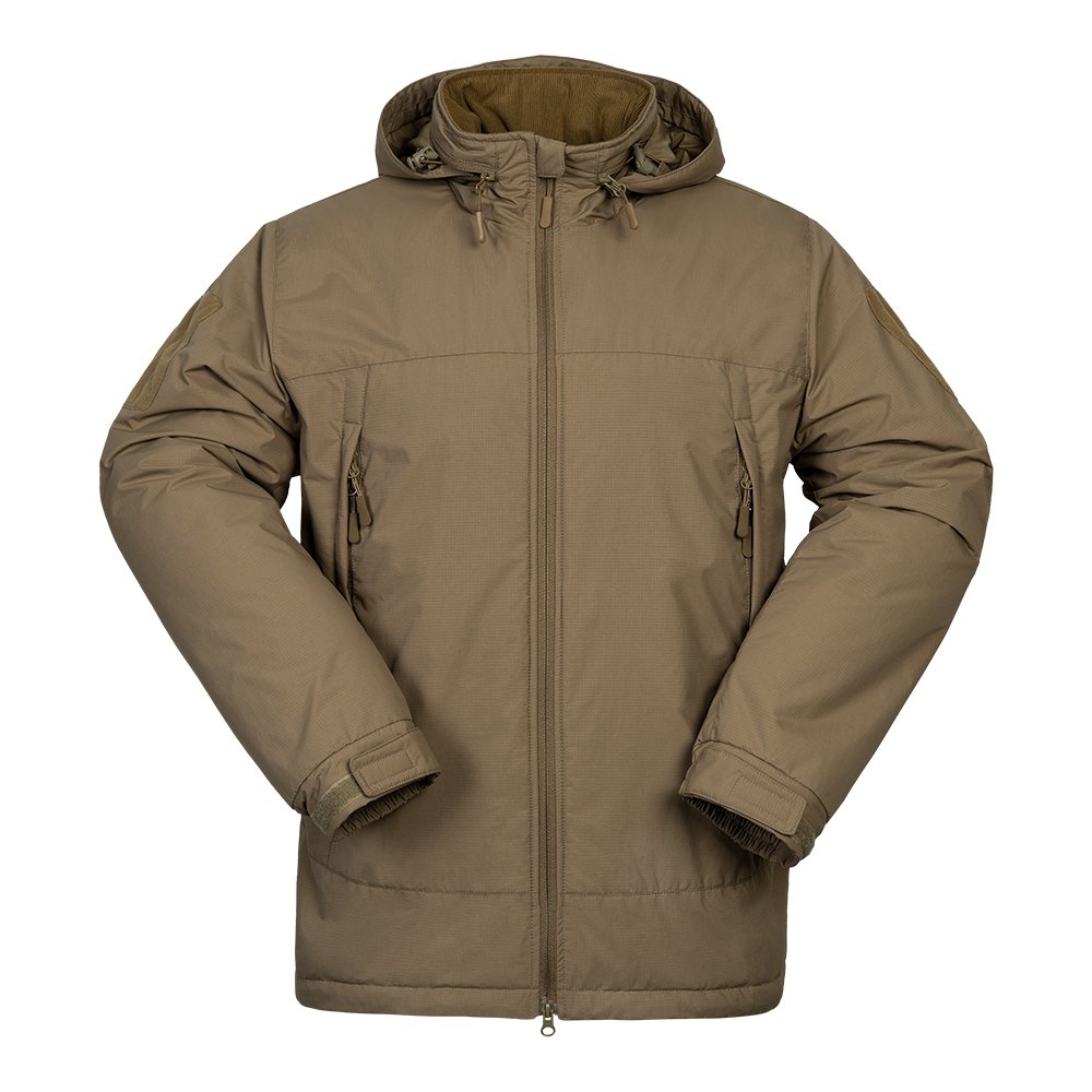 F7 Winter Warm Coat Man's Outdoor Camouflage Hooded Jacket Windbreaker Waterproof Tactical Jacket for Hunting Combat Hiking