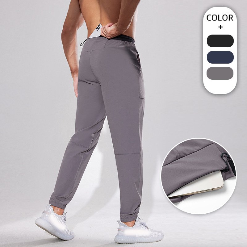 Men's Lightweight Hiking Travel Pants Breathable Athletic Active Joggers Gym Jogger Pants Men's Workout Sweatpants With Pocket