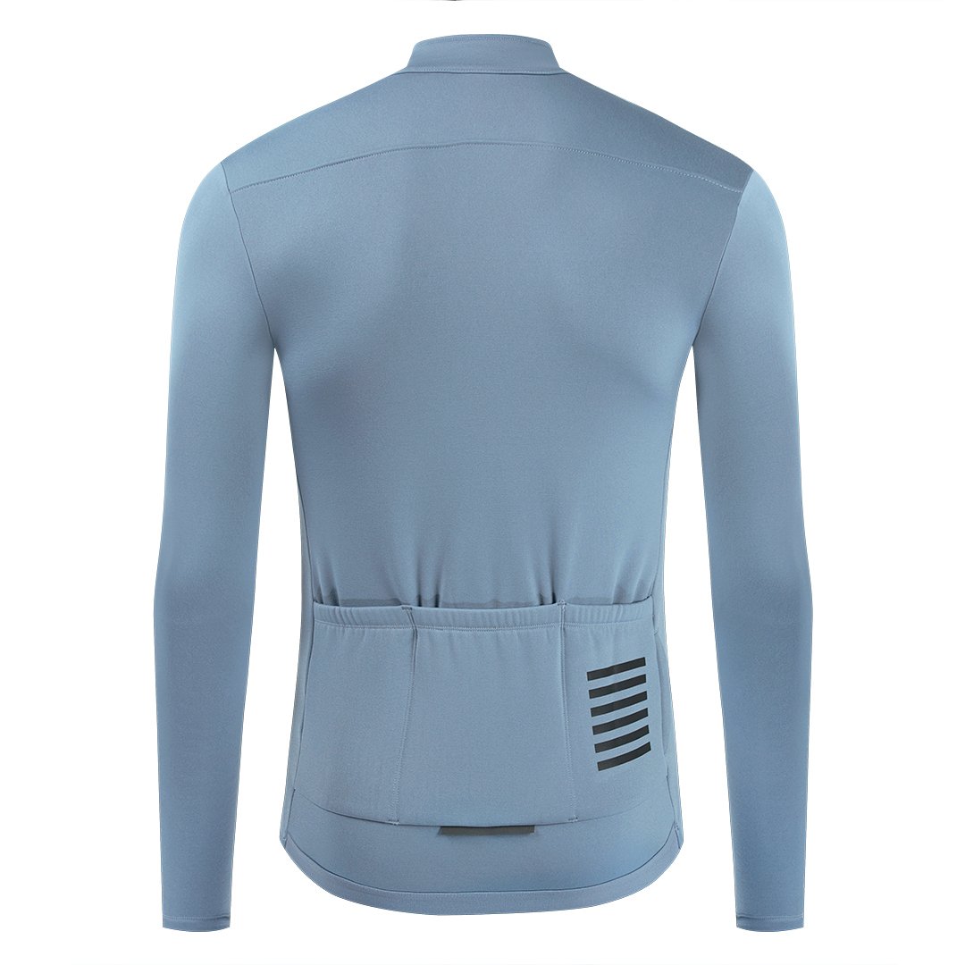 Ykywbike Winter Cycling Jersey Men's Thermal Fleece Bicycle Clothing MTB Sportswear Long Sleeve Warm Tops Road Bike Jacket