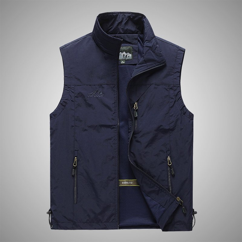 Wholesale men cargo vest jacket outdoor training cs game tactical vest sport jacket casual