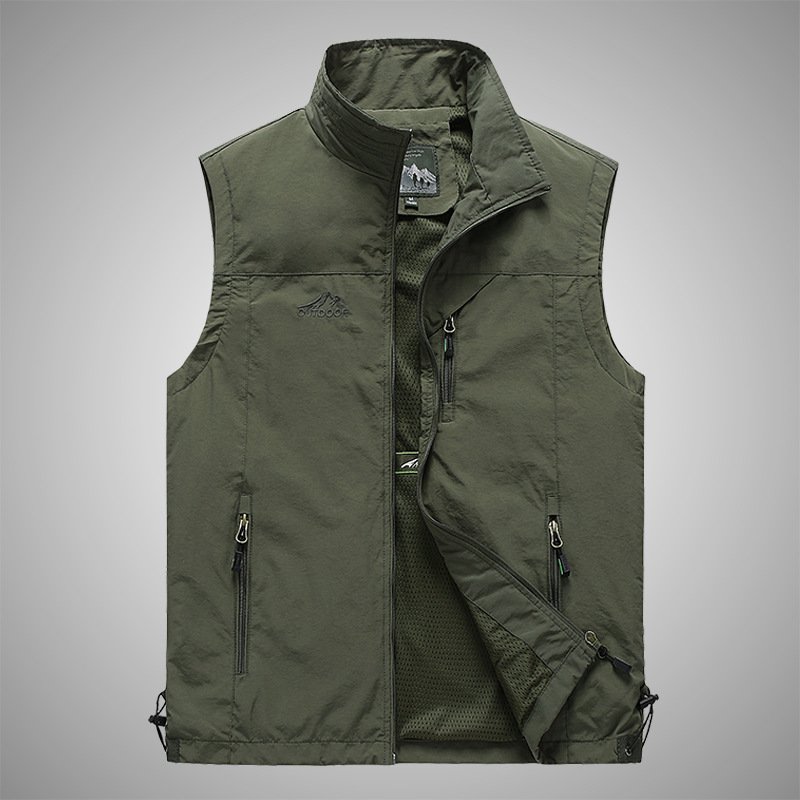 Wholesale men cargo vest jacket outdoor training cs game tactical vest sport jacket casual