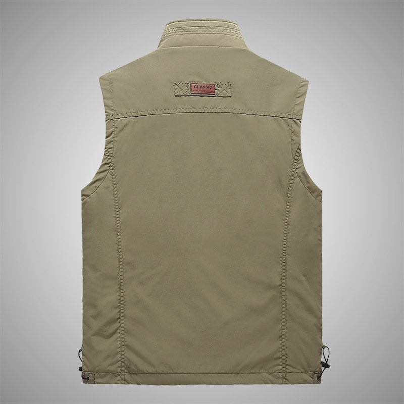 Wholesale men cargo vest jacket outdoor training cs game tactical vest sport jacket casual