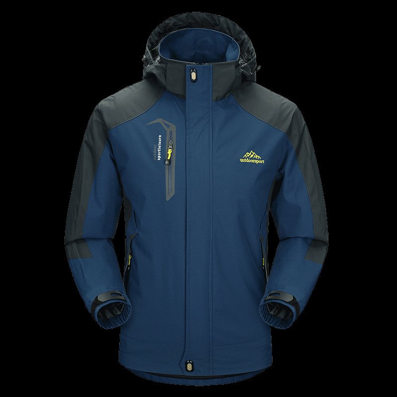 Men's Women's Waterproof Windproof Outdoor Mountaineering Suit Zipper Cross-Border E-commerce Bomber Jacket Children