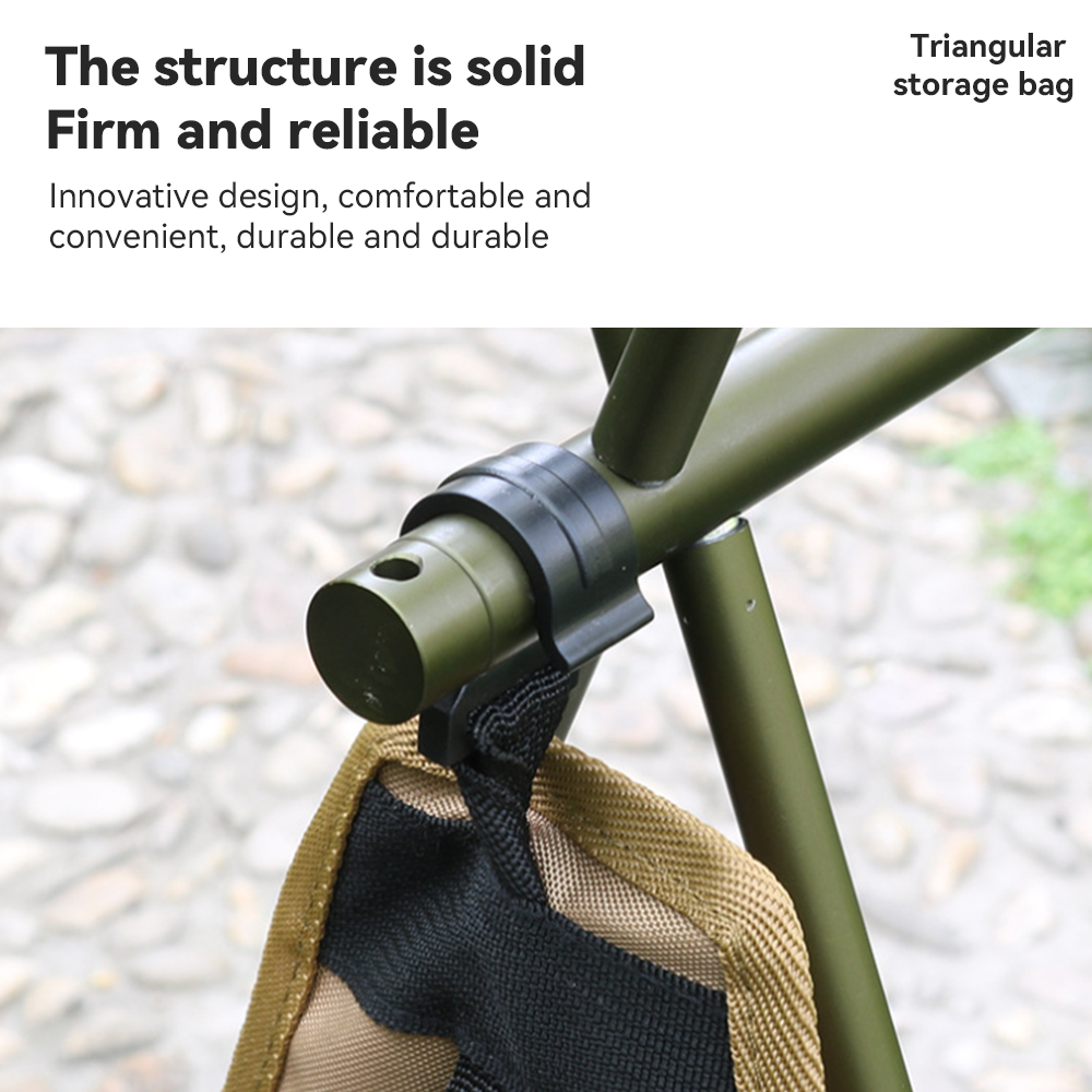 Large travel outdoor camping storage hook triangle rack bag Portable clothing light stand travel mountain rack