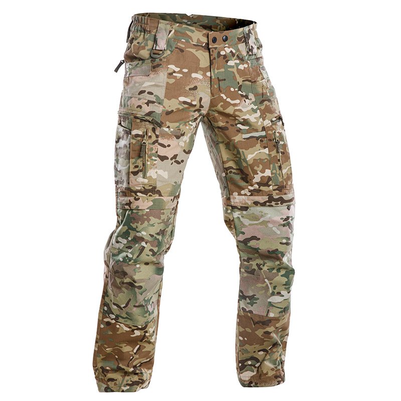 Spring and Autumn Tactical Pants Men's Stretch Quick-Dry Pants Slim-Fit Straight Outdoor Training Pants
