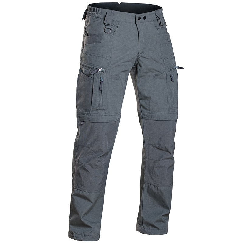Spring and Autumn Tactical Pants Men's Stretch Quick-Dry Pants Slim-Fit Straight Outdoor Training Pants