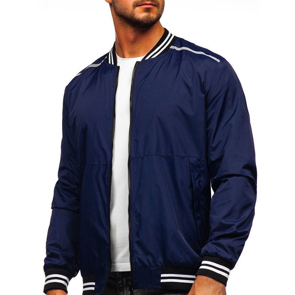 High Quality Windproof Bomber Jacket Street Wear Men's Bomber Jacket Latest Design Men Bomber Jackets