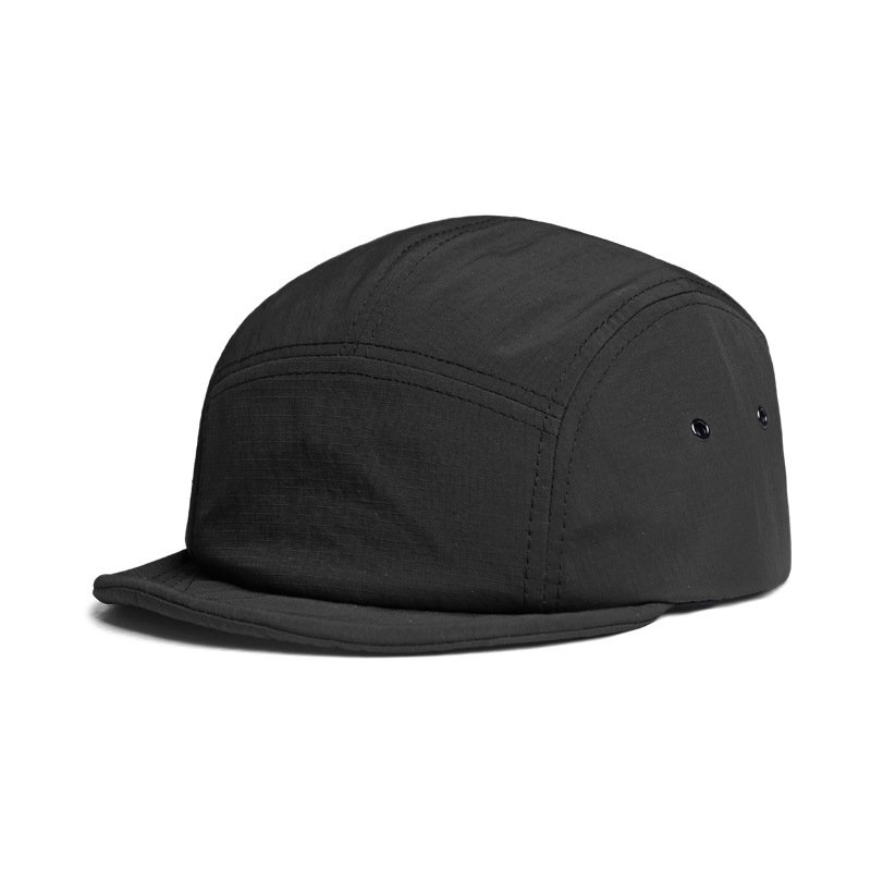 Custom 5 Panel Baseball Cap Quick Dry Camp Cap with Drawstring Running Hiking Fishing 5 Panel Hat