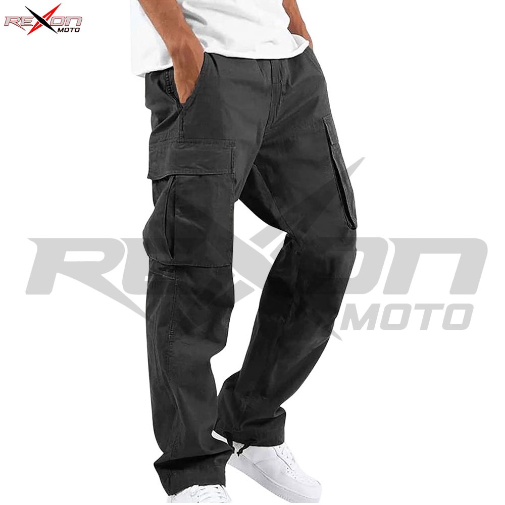 Cargo Pants for Men Relaxed Fit Causal Slim Beach Work Streetwear Khaki Baggy Pants with Zipper Pockets Custom Made Multipurpose