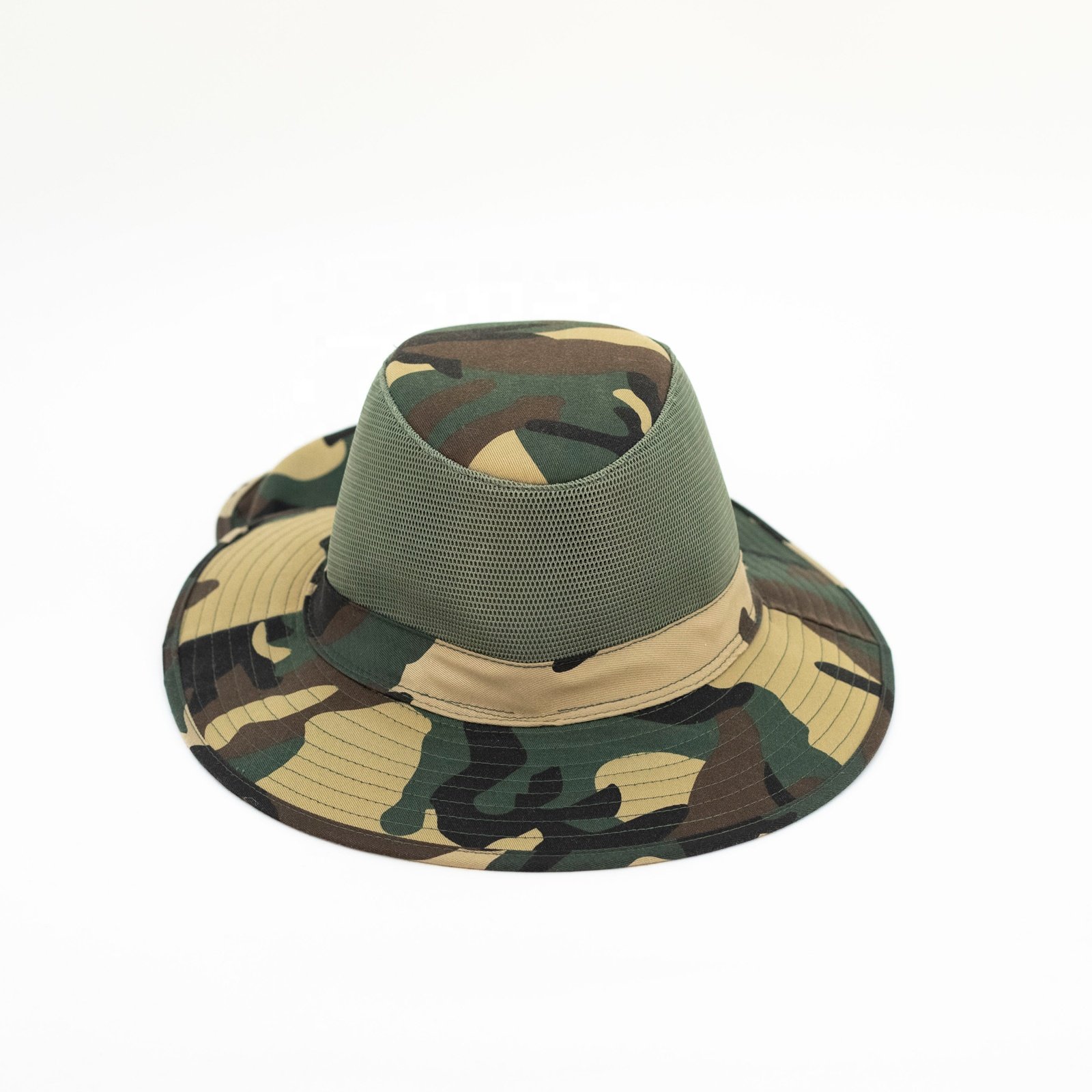 Outdoors hiking Bucket hat large brim Western cowboy hat Sun shade waterproof fisherman hat for men and women