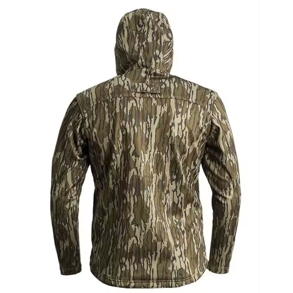 2024 High Quality Bomber Jacket Men Custom Camouflage Printed Zipper Bumper Tactical Windbreaker Men's Combat Jacket
