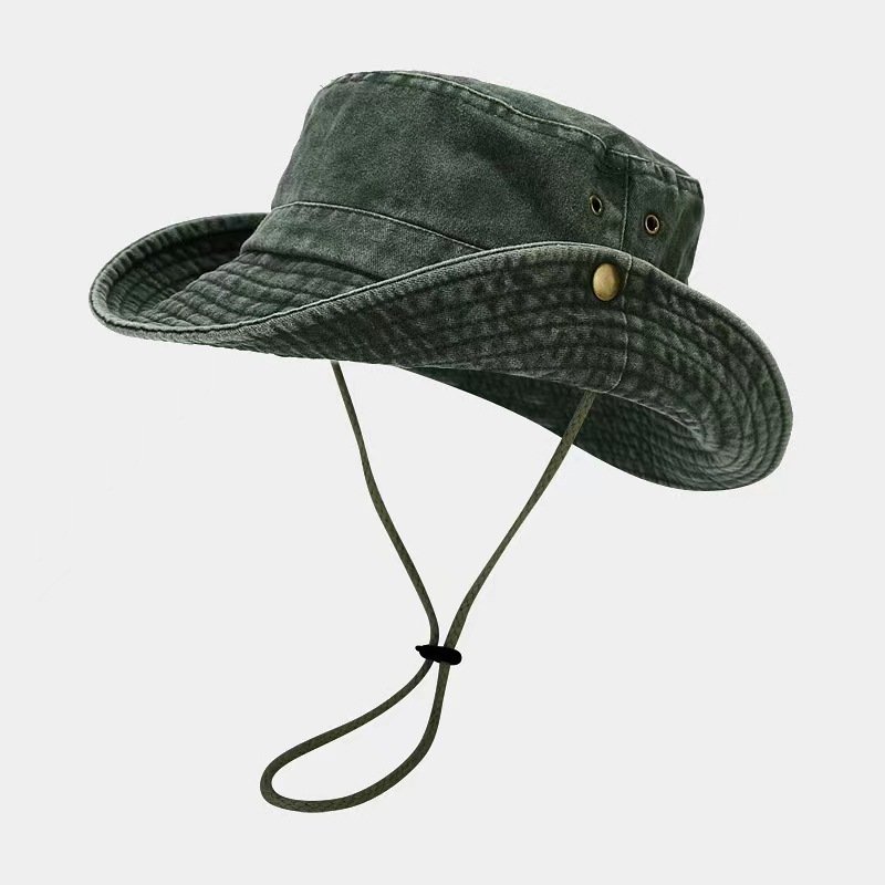 Summer Outdoor Men's Sun Hat Uv Protection Breathable Fisherman Hat Fishing Hiking Cap Sunshade Mountaineering Hat