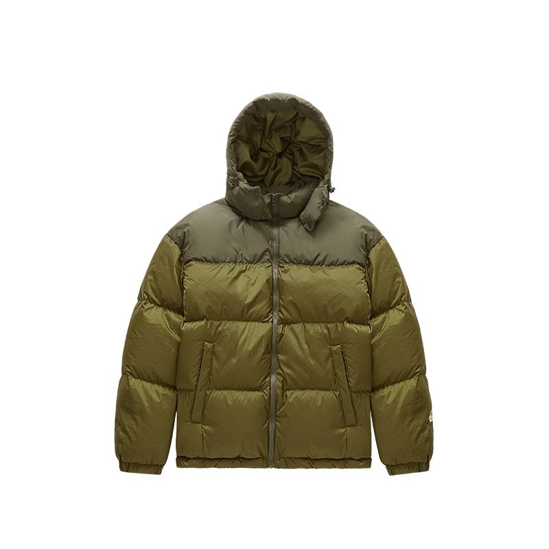 Men's down jacket high neck heavyweight down jacket high quality 90 white duck down jacket warm clothing
