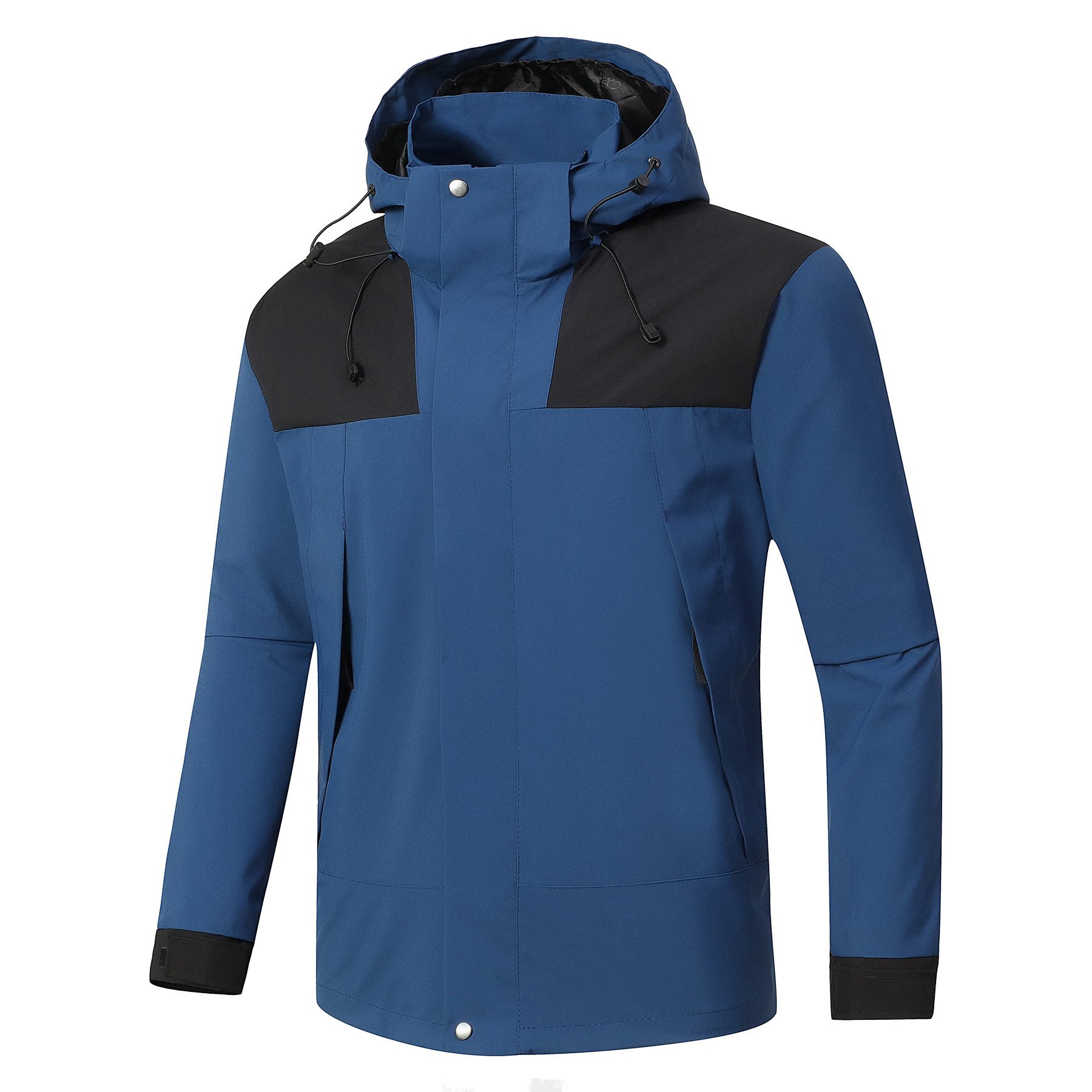 Customizable American Style Outdoor Waterproof Clothing Men Large XL Plus Size European Logo Winter Zipper Closure ODM Supply