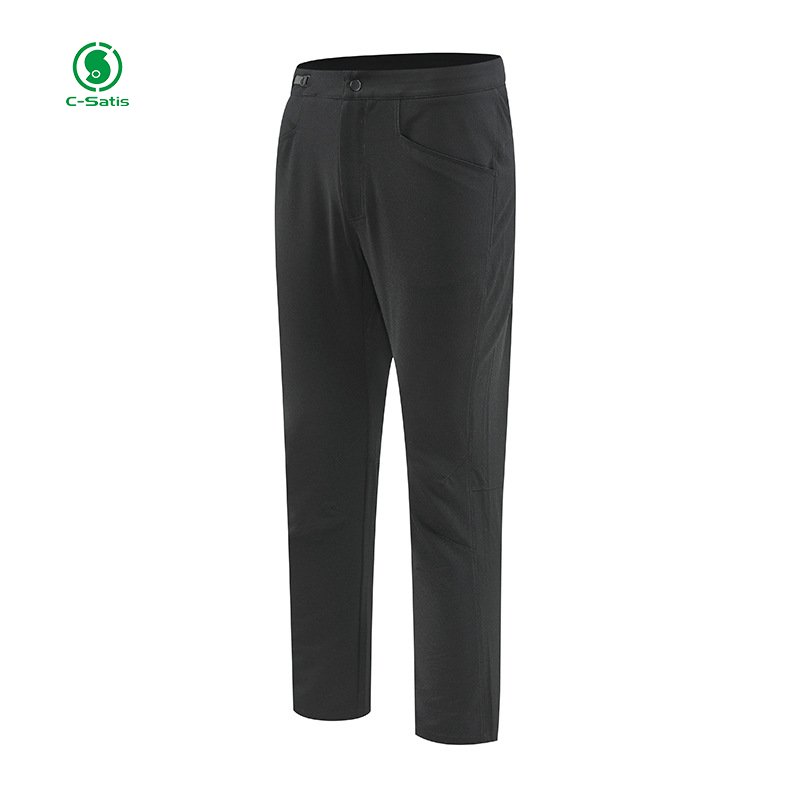 Outdoor hiking casual straight trousers nylon quick-drying and wear-resistant sports pants men