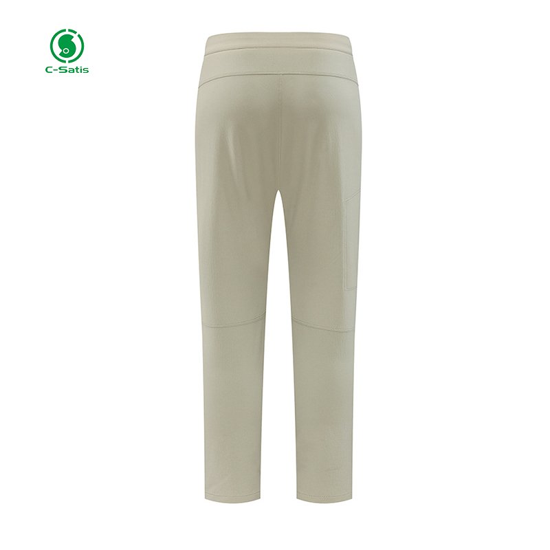 Outdoor hiking casual straight trousers nylon quick-drying and wear-resistant sports pants men