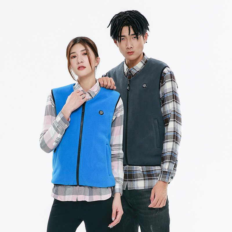 Intelligent Heating Vest Fleece Temperature Control Hot Cross-Border Explosive Suit Usb Sport Fashion Jacket