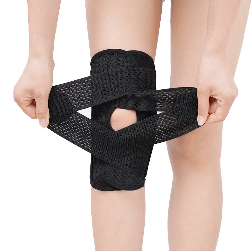 Japan's Half-Mount Plank damage to knee joints and knee protection for jump-line running gear with professional gillbone
