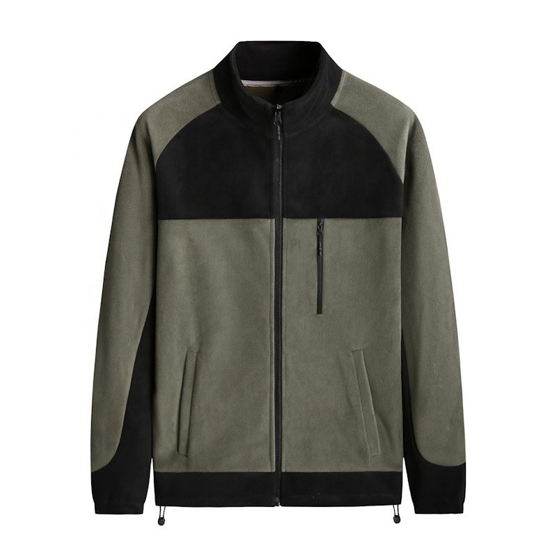 Hot Sale Top Quality Hiking Thick Polar Fleece Winter Jacket With Custom Embroidery