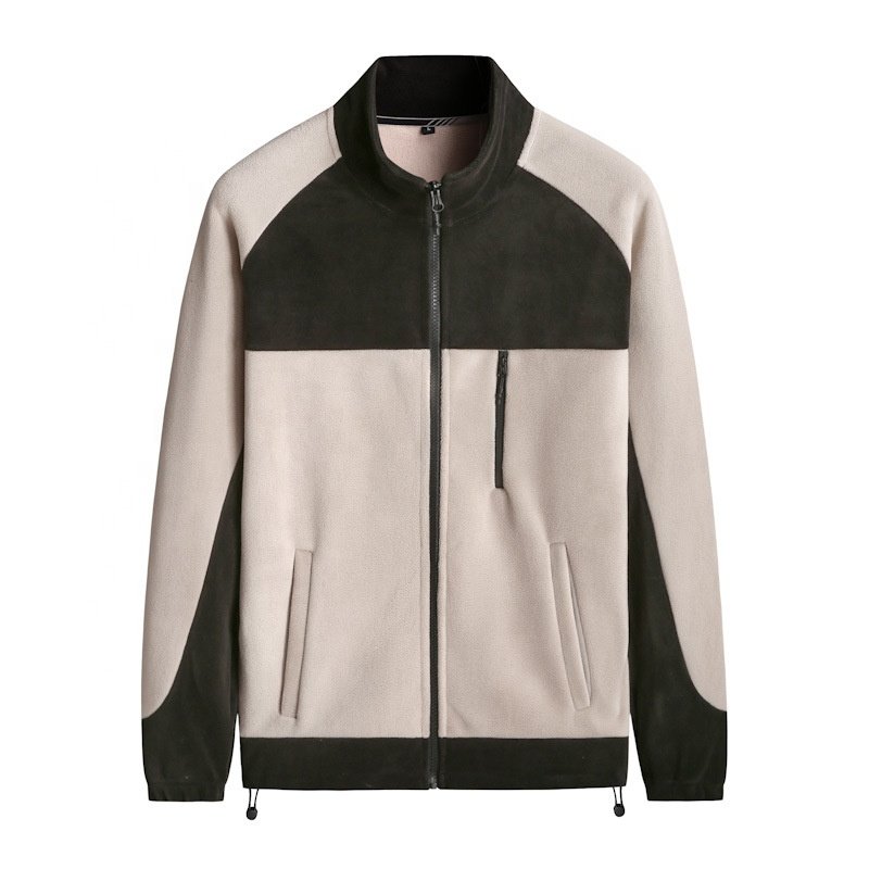 Hot Sale Top Quality Hiking Thick Polar Fleece Winter Jacket With Custom Embroidery