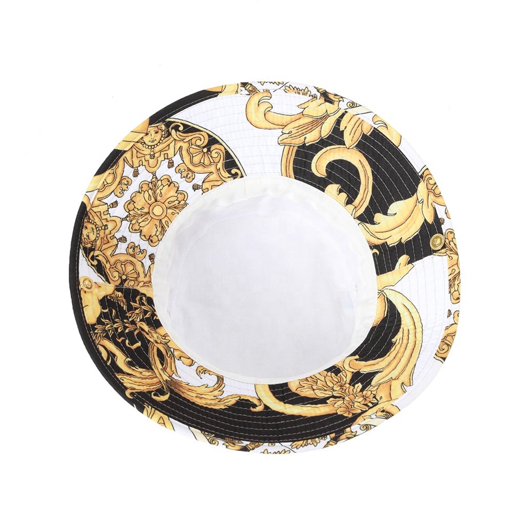 Customized logo women sunscreen hat Travel camping fishmen's hats ODM sublimation transfer print bucket hat for outdoor