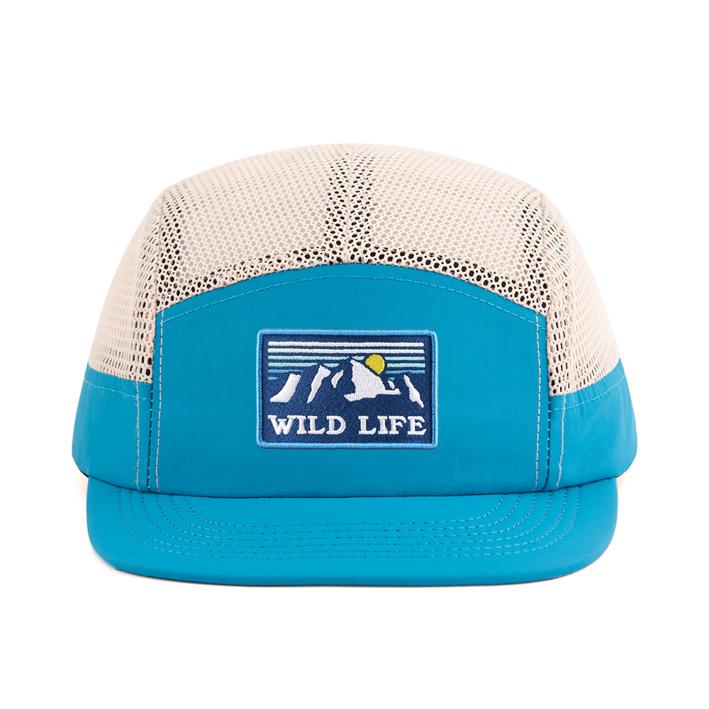 New Activity Customized Running Mesh Outdoor Mountaineering Quick Drying Breathable Baseball Hat 5 Panel Camp Cap