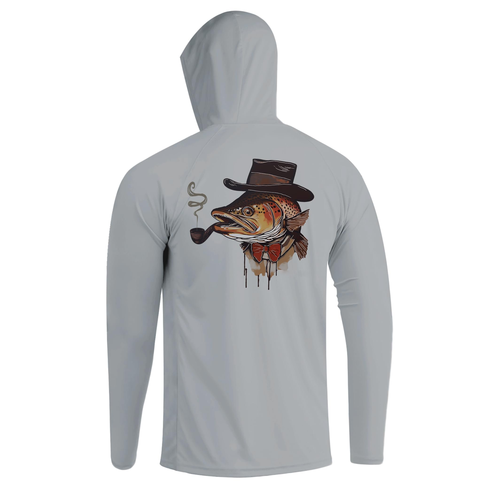 Custom fishing clothing upf50+ men's long sleeve fishing shirt with mask uv hoodie fishing clothing