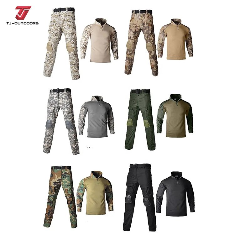 TJ G3 Combat Frog Suit Tactical Camouflage costume Hunting uniform paintball gear
