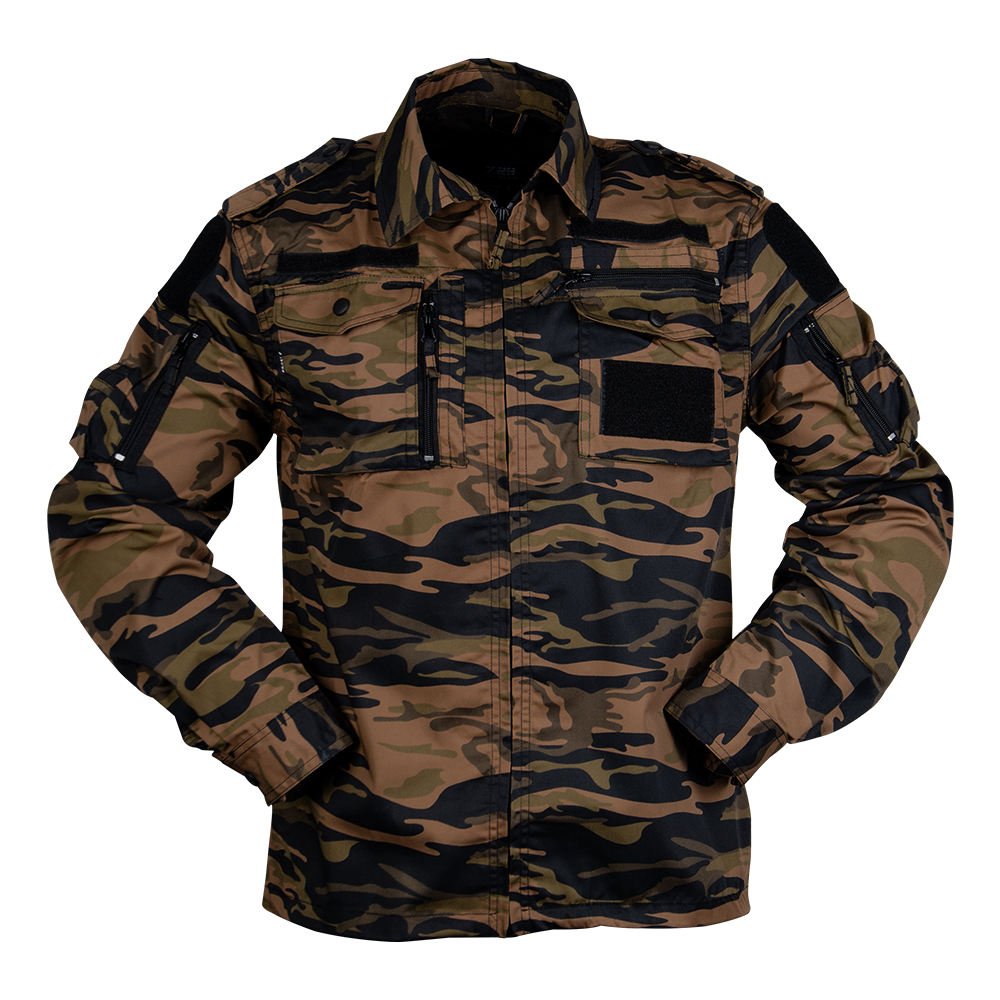 Wholesale Cheap camouflage Brown Uniform Battle Tactical Clothes Combat Guard Uniform Tactical Clothing