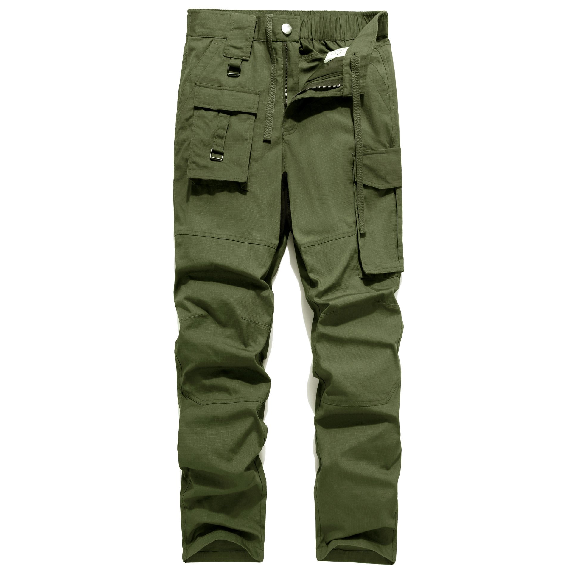 Custom US Size Men Quick Dry Hiking Trekking Pants Multi Pocket Outdoor Climbing Camping Pants