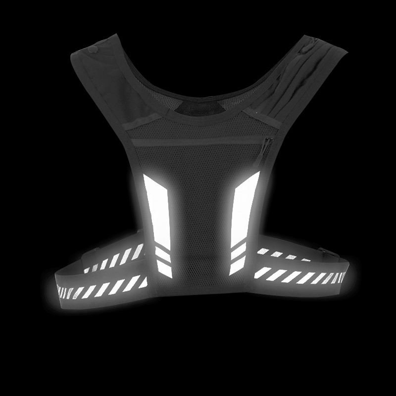 OEM Women Men Adjustable Waistband hiking Backpack Vest Marathon Lightweight Phone Holder Mesh Hydration Running Vest For Phone
