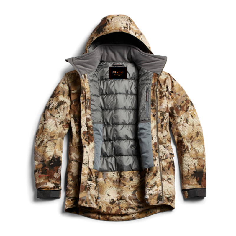 Off-the-shelf hunting print three layer fabric incinerator Meteorite jacket Jungle outdoor hunting men's hunting clothing
