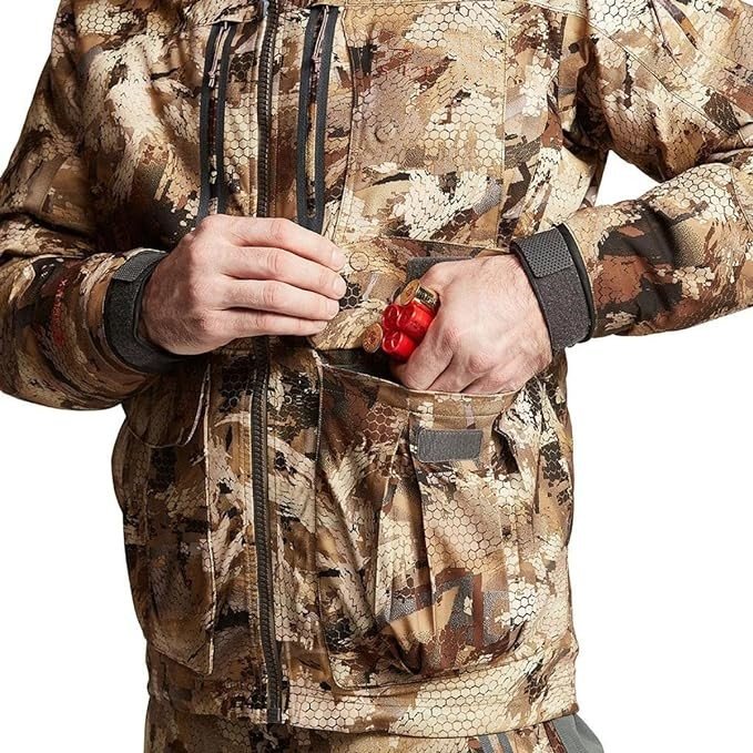 Off-the-shelf hunting print three layer fabric incinerator Meteorite jacket Jungle outdoor hunting men's hunting clothing