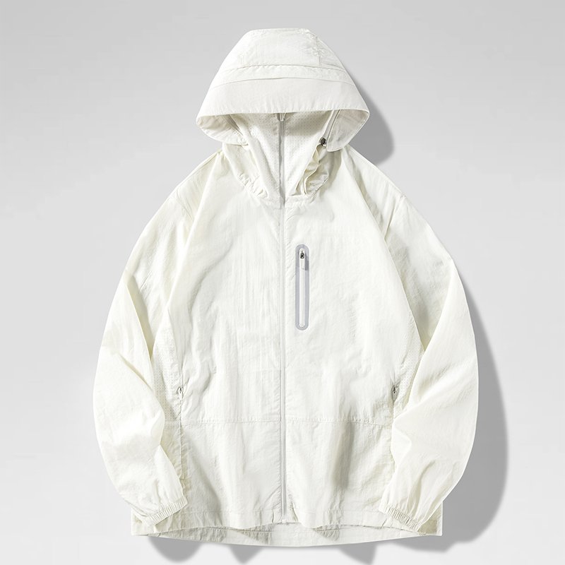 Casual Wear Outdoor Unisex Sports Hiking Fishing Lightweight Waterproof Hooded Jacket Breathable UPF50+ Sun Protection Clothing