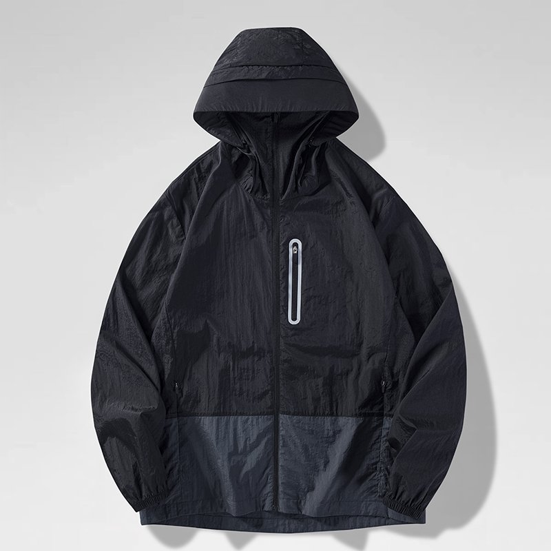 Casual Wear Outdoor Unisex Sports Hiking Fishing Lightweight Waterproof Hooded Jacket Breathable UPF50+ Sun Protection Clothing