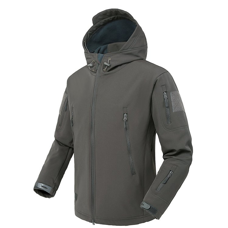Ready Stock Lightweight High Quality Anti-Shrink Hiking Uniform Winter Men Waterproof Tactical Jacket For Adult