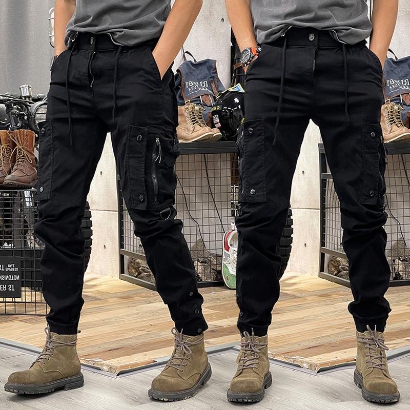 Custom OEM Men's Outdoor Tactical Water Repellent Cargo Pants Casual Cargo Straight Work Hiking Pants