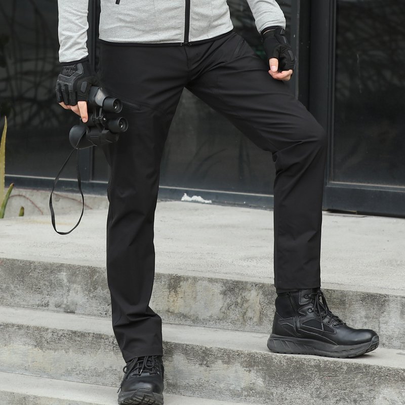 Men's Tactical Pants Cargo Rip Stop Hiking Pants Water Work Outdoor Trousers