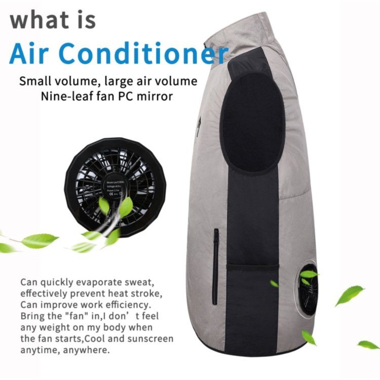 High Quality Long Duration Time Cooling Fan Clothing for Outdoor Work and Hiking